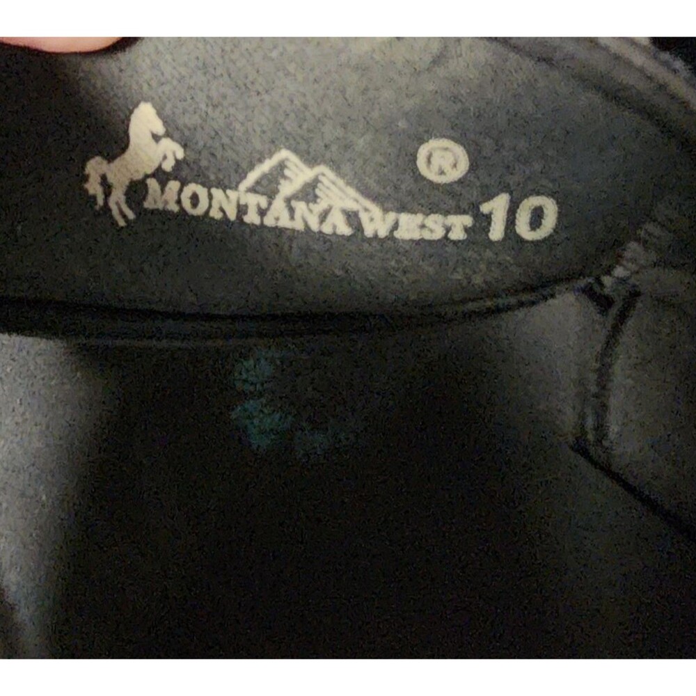 Montana West Embroidered Wedge Flip-Flops Boho Concho Rhinestones Size 10 - Picture 7 of 7